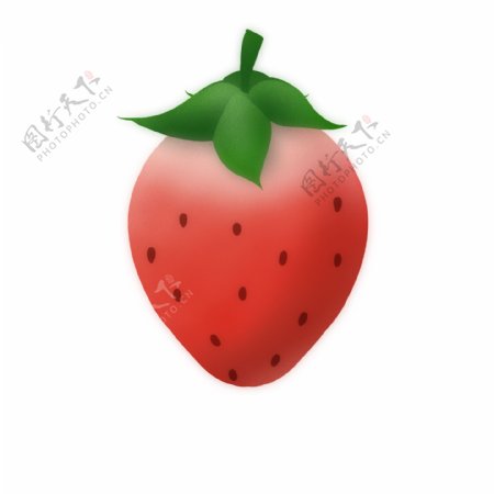 可爱水果草莓元素