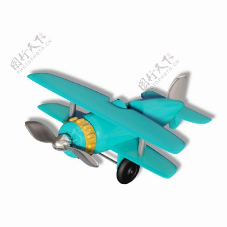 彩色塑料玩具飞机