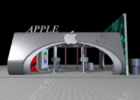 苹果展厅