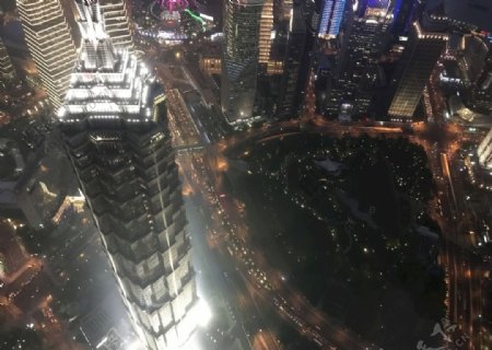 上海金茂大厦夜景