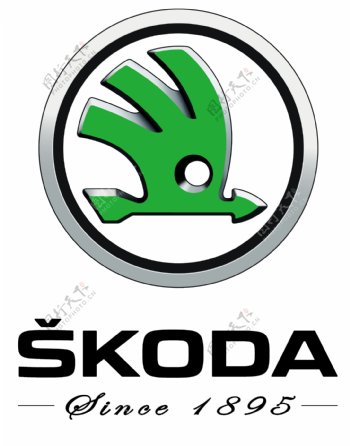 斯柯达最新Logo