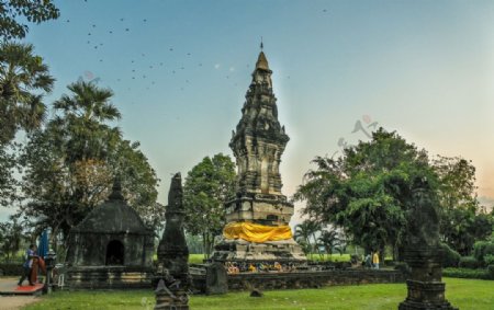 泰国玛哈泰寺景观