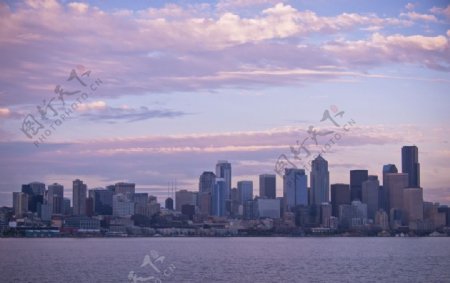 美国西雅图城市美景摄影