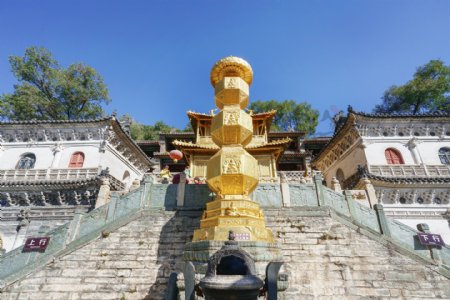 五台山寺庙建筑群