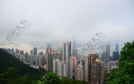 香港城市土地中国结构