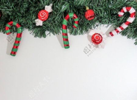 圣诞节圣诞树装饰边框