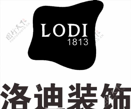 洛迪装饰LOGO标志商标