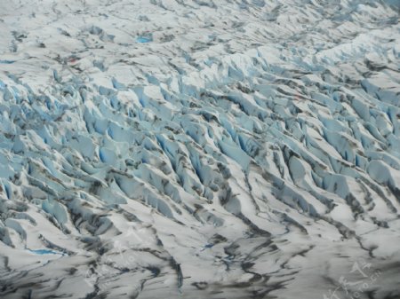 雪山冰川自然