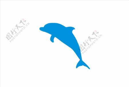 海豚图标矢量素材