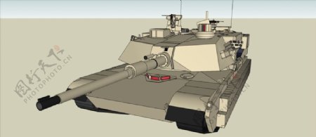 M1A4塔克模型
