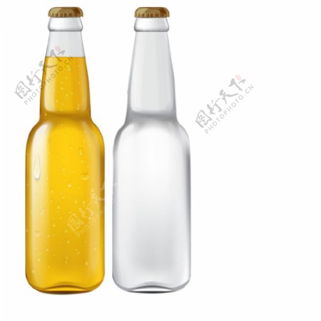 玻璃瓶子啤酒瓶子