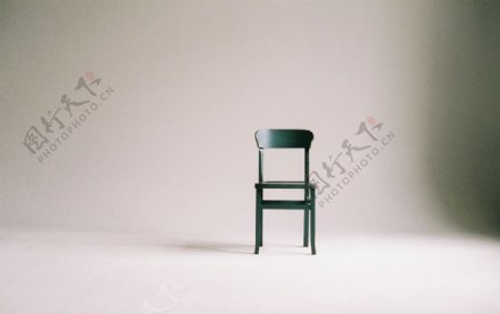 椅子空旷房间艺术背景素材