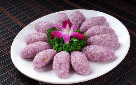 水晶紫薯棒