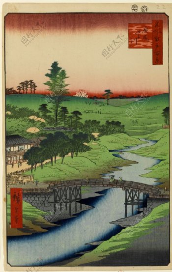 日本风景浮世绘