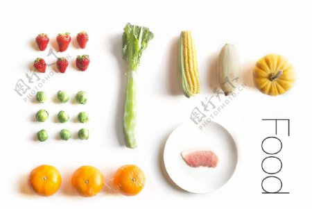 蔬菜水果排版设计