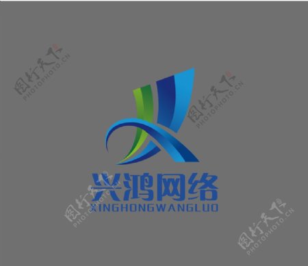 兴鸿网络logo