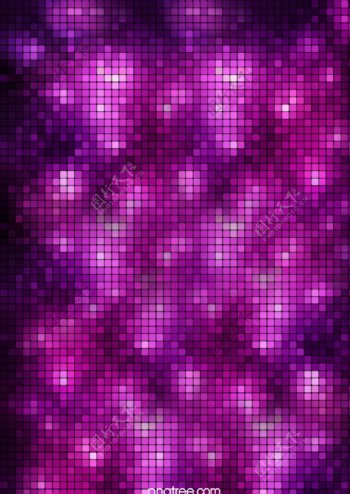 紫色方块马赛克闪光背景图片