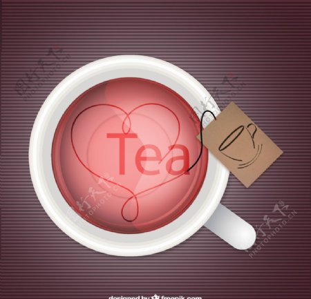 茶杯心脏图片