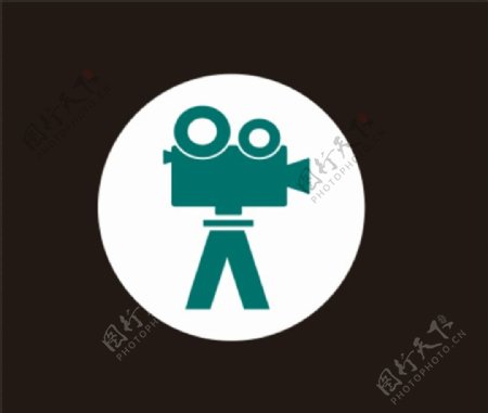 摄像机logo灯箱图片