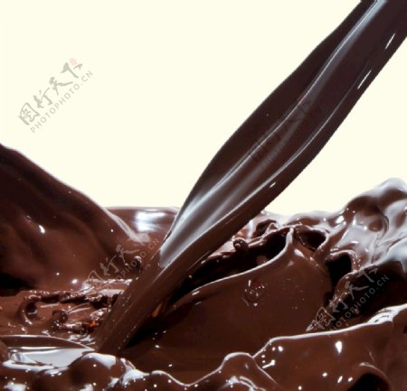 黑色巧克力图片