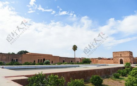 摩洛马拉喀哥巴迪皇宫遗址图片