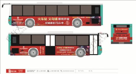 义乌公交广告图片