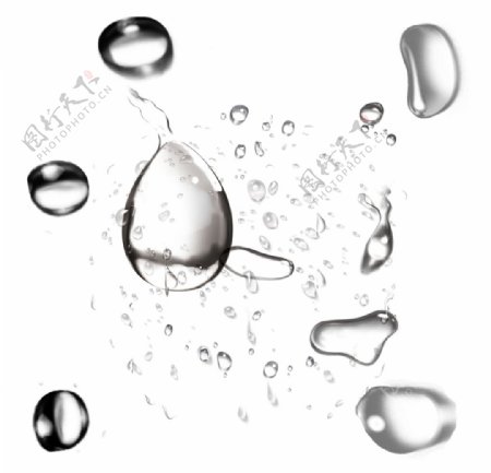 水滴水珠素材图片