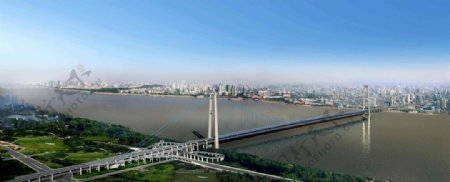 武汉杨泗港长江大桥图片