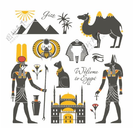 古埃及文化符号图片