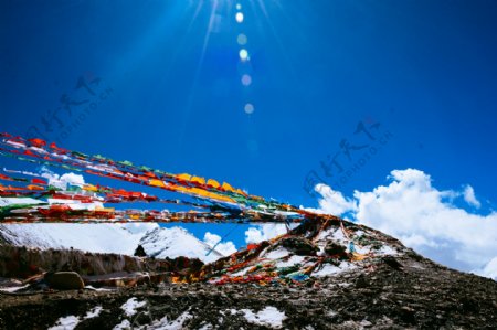 拉萨西藏风景摄影图片