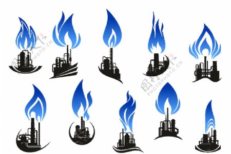 石油炼制工业标志图片