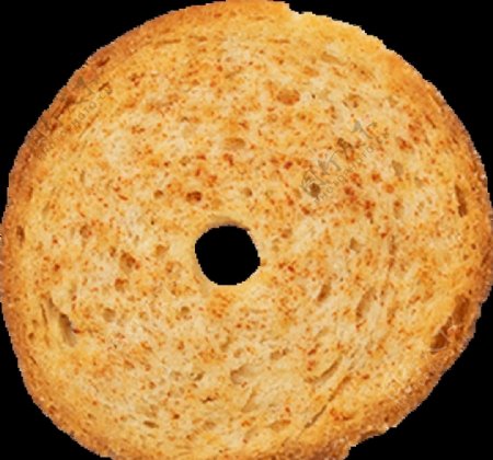 圆形面包图片