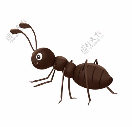 手繪卡通螞蟻圖片