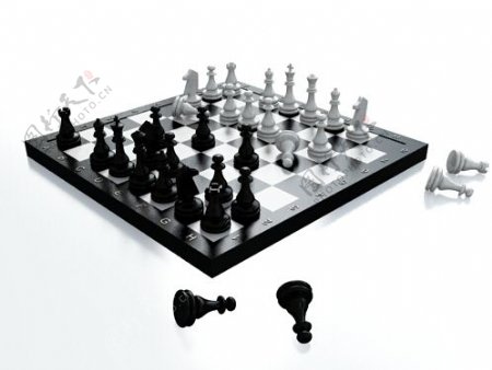 国际象棋3d模型源文件下载
