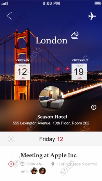 酒店App设计
