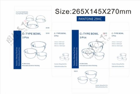 厨具彩盒设计图片