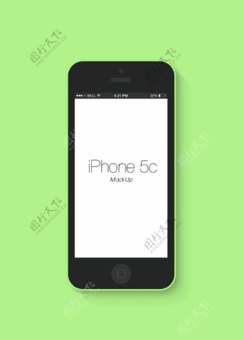 苹果5C手机UI