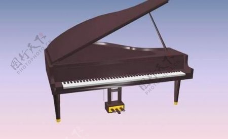 钢琴0013D模型