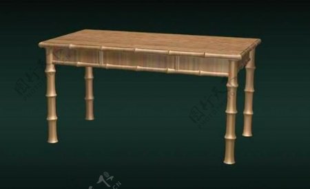 传统家具2桌子3D模型e013
