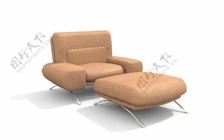 品牌家具MUSTERRING3DMAX模型MUSTERRING005创意沙发