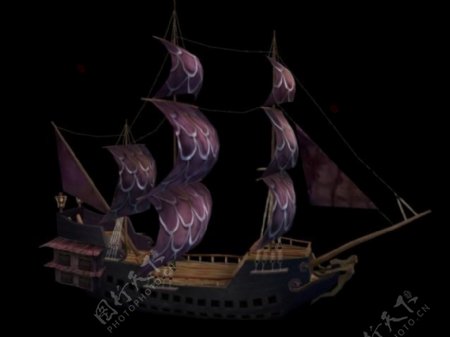 海盗船模型