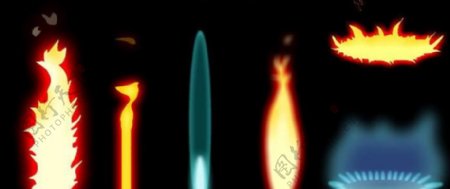 六款火焰动画图片