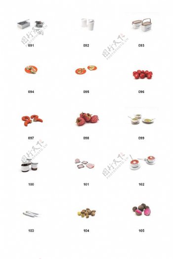 食品3d水果素材3d模型30