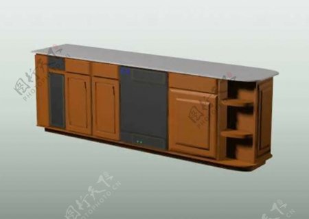 厨具典范3D卫浴厨房用品模型素材26