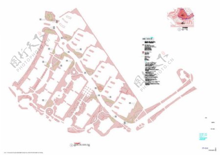 成都中海名城场景设计CAD图纸