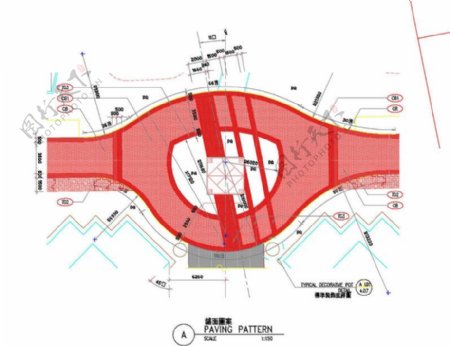 北京万科星园景观细部CAD图纸