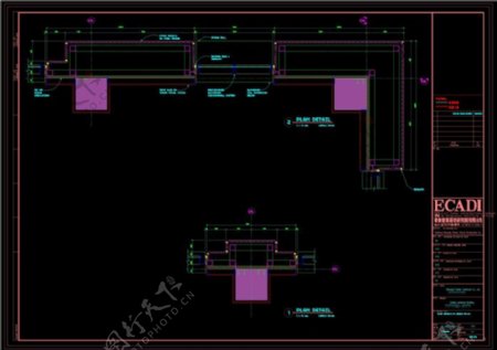 楼房建筑模板CAD图纸