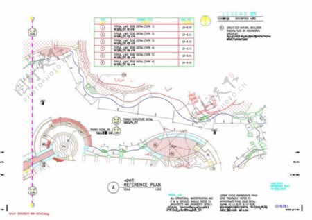 园林景观cad规划图纸