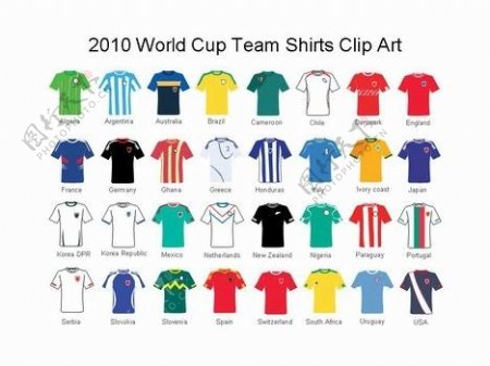 2010世界杯个人队服