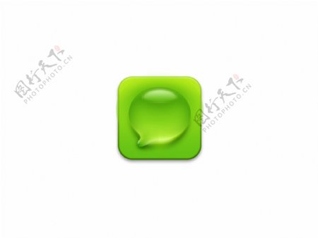 手机app绿色图标水滴